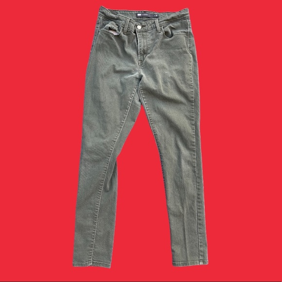Levi's Denim - Levi’s High Rize Skinny (Green) Size 8 / 29
